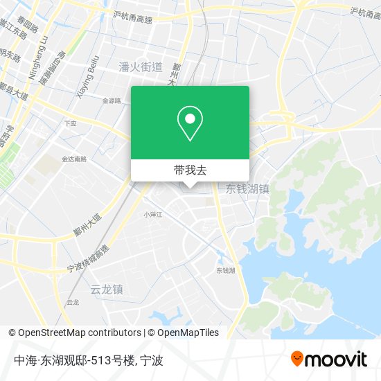 中海·东湖观邸-513号楼地图