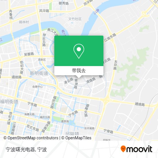 宁波曙光电器地图