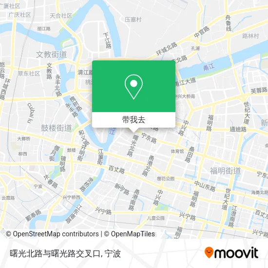 曙光北路与曙光路交叉口地图