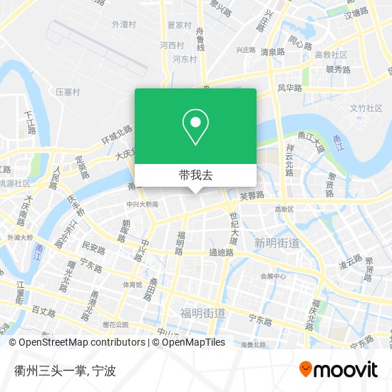 衢州三头一掌地图