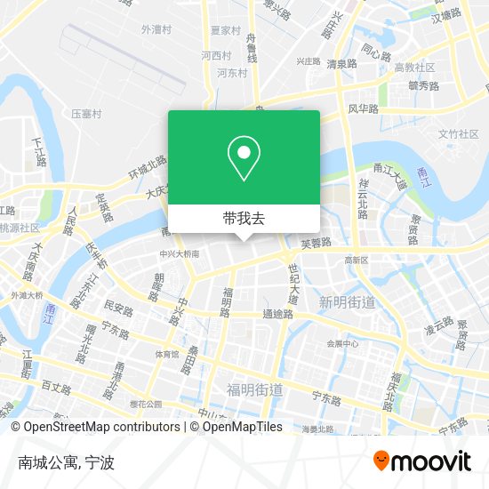 南城公寓地图