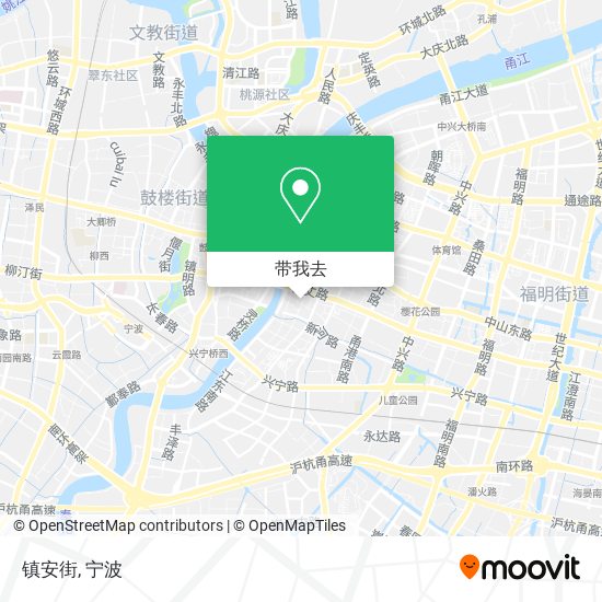 镇安街地图