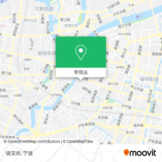 镇安街地图