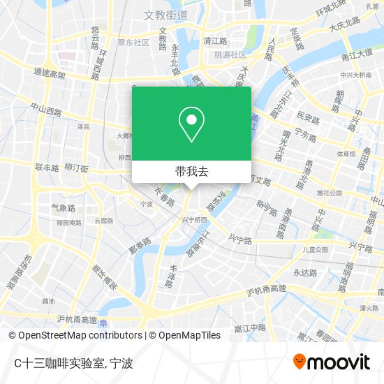 C十三咖啡实验室地图