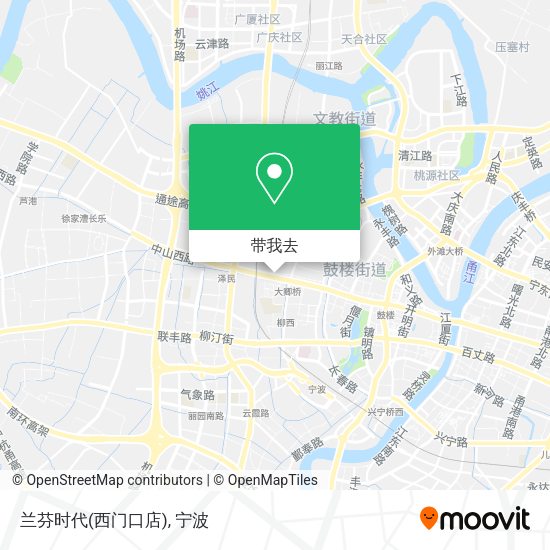 兰芬时代(西门口店)地图