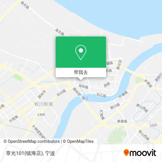 章光101(镇海店)地图