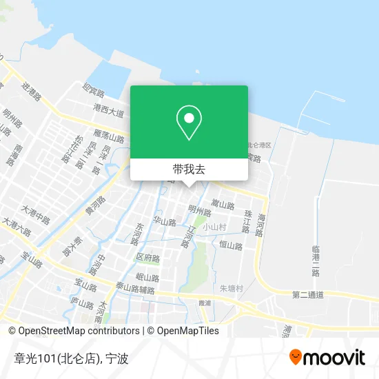 章光101(北仑店)地图