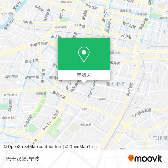 巴士汉堡地图
