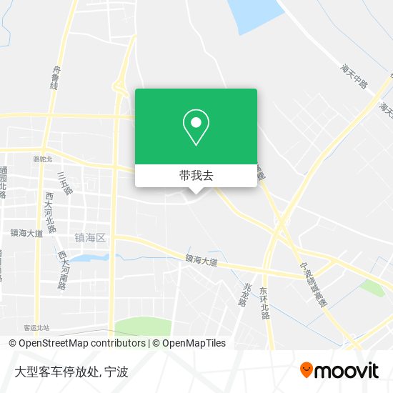 大型客车停放处地图
