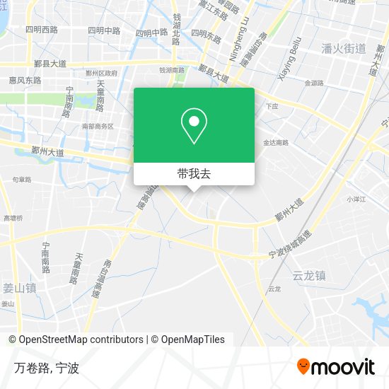 万卷路地图