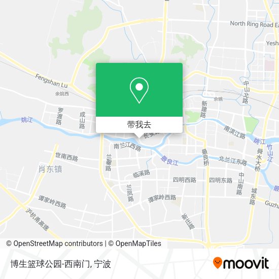 博生篮球公园-西南门地图