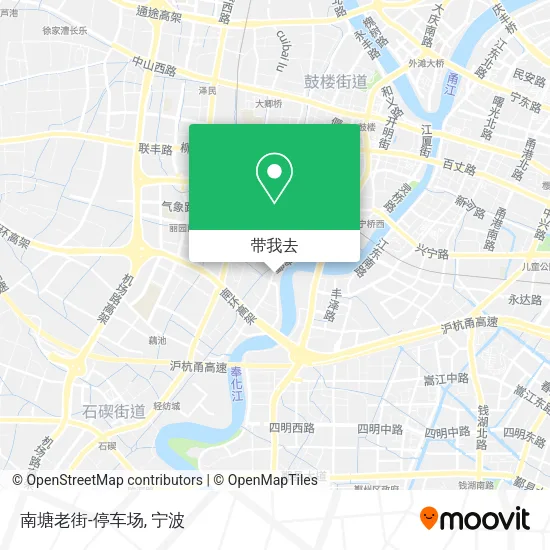 南塘老街-停车场地图