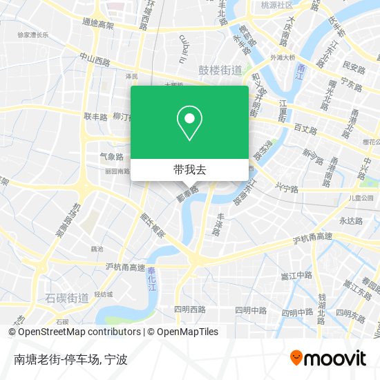 南塘老街-停车场地图