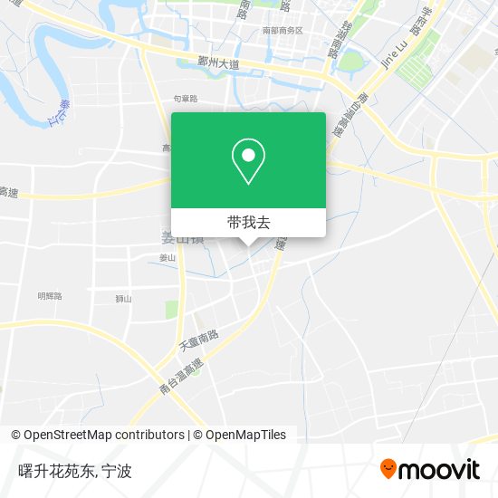 曙升花苑东地图