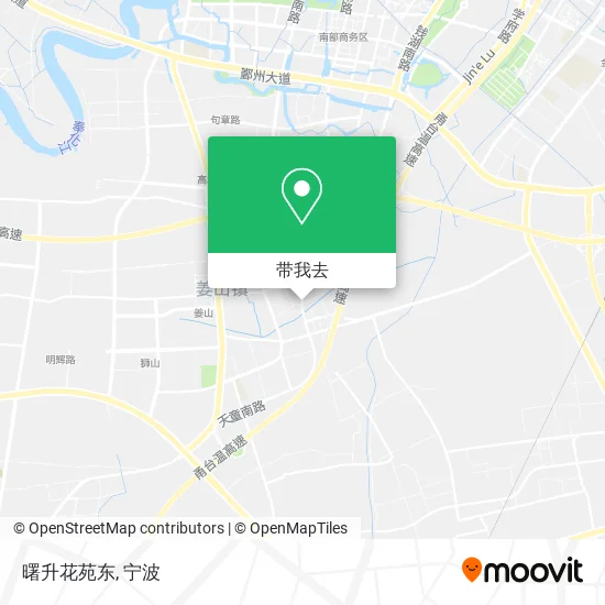 曙升花苑东地图