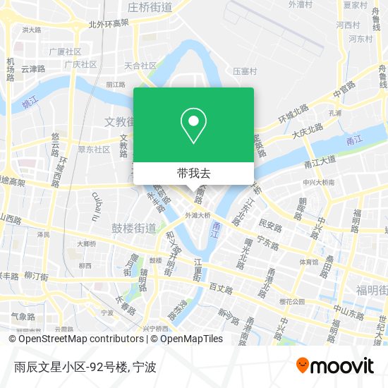 雨辰文星小区-92号楼地图
