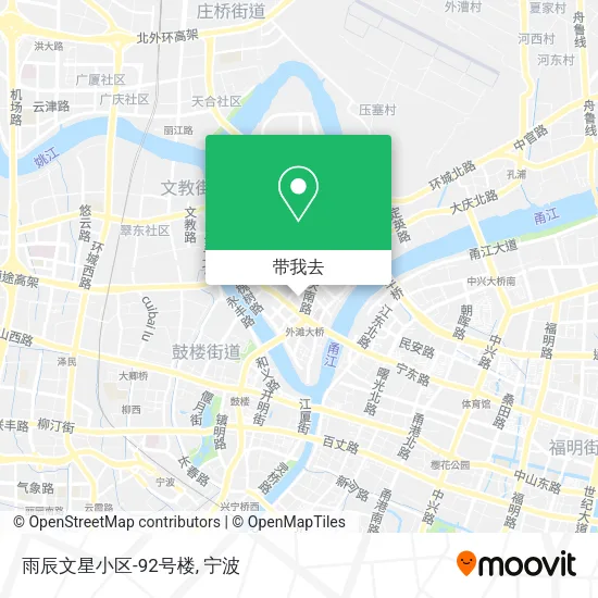雨辰文星小区-92号楼地图