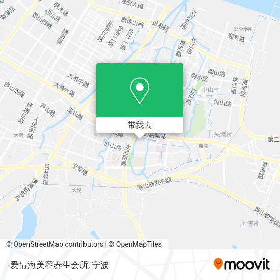 爱情海美容养生会所地图