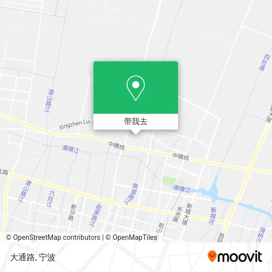 大通路地图