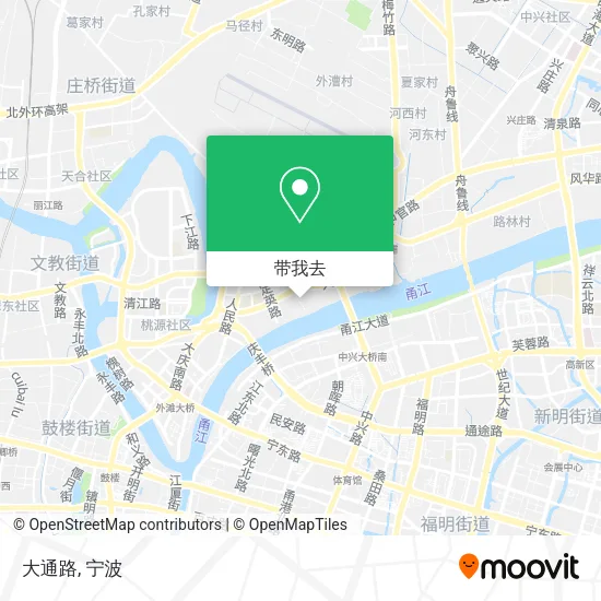 大通路地图