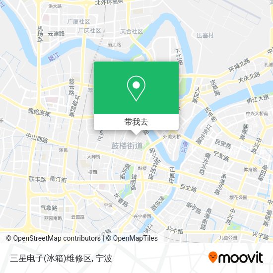 三星电子(冰箱)维修区地图