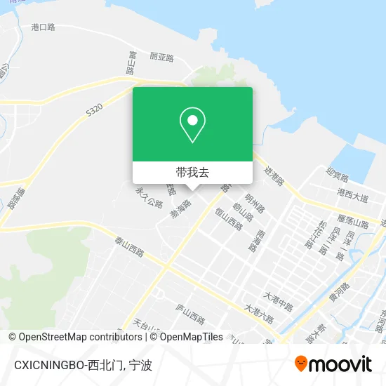 CXICNINGBO-西北门地图