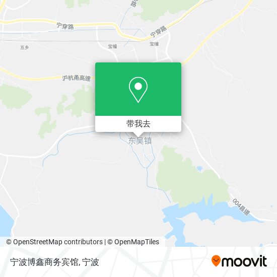 宁波博鑫商务宾馆地图