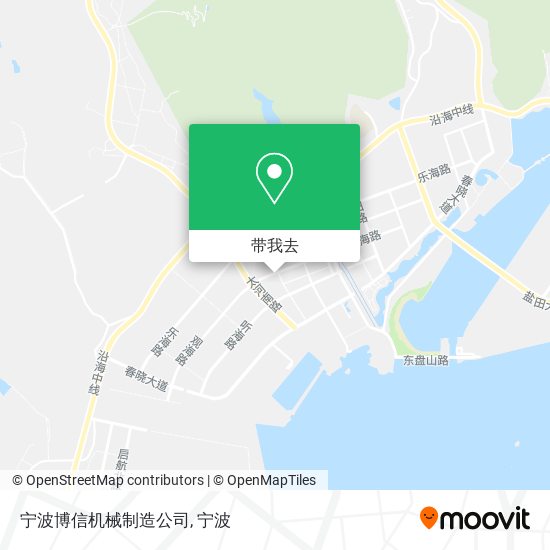 宁波博信机械制造公司地图