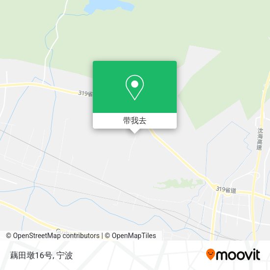 藕田墩16号地图