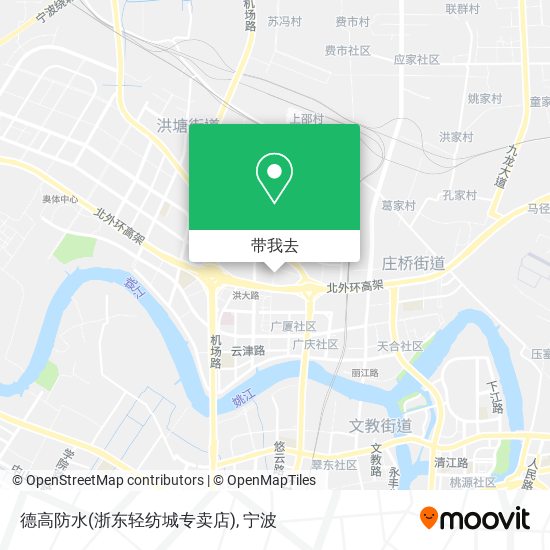 德高防水(浙东轻纺城专卖店)地图