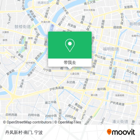 丹凤新村-南门地图