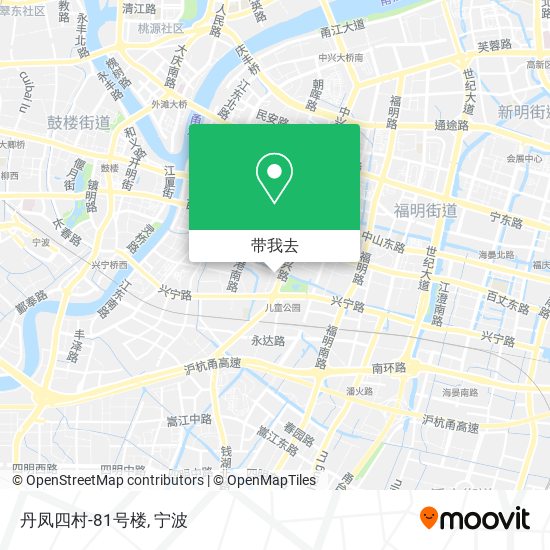 丹凤四村-81号楼地图
