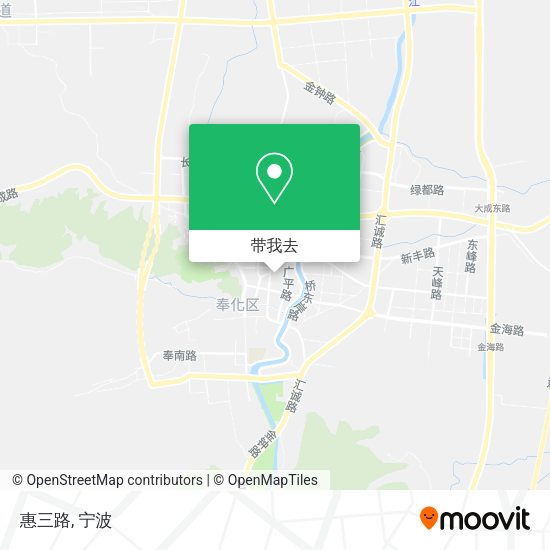 惠三路地图