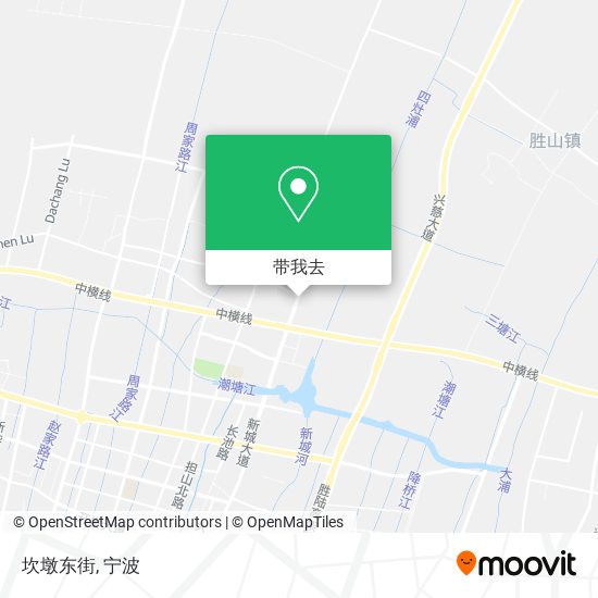 坎墩东街地图