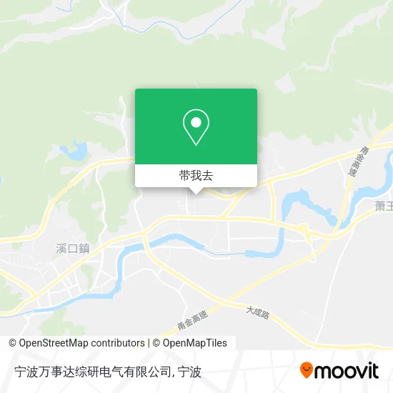 宁波万事达综研电气有限公司地图