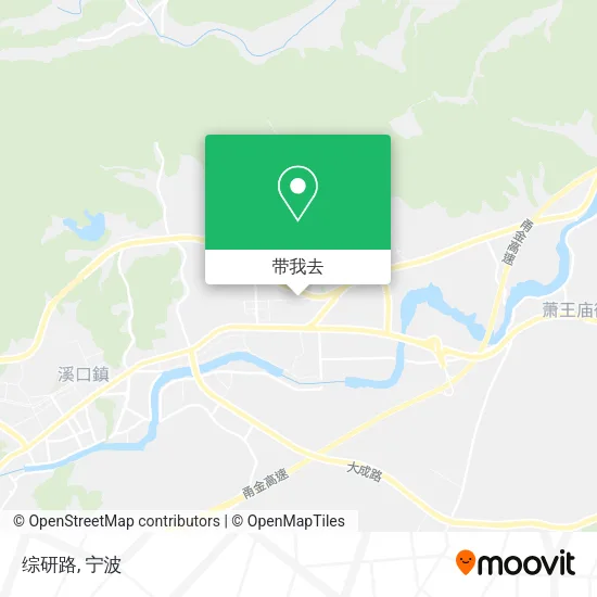 综研路地图