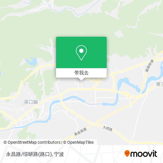 永昌路/综研路(路口)地图