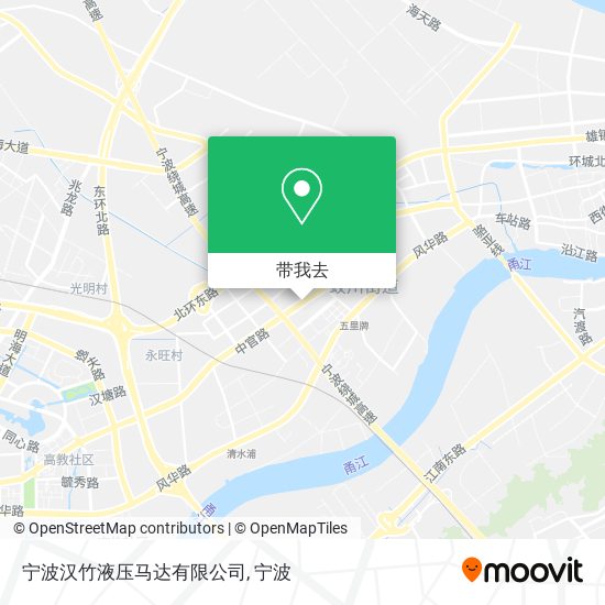 宁波汉竹液压马达有限公司地图