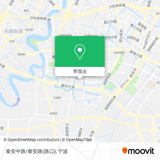泰安中路/泰安路(路口)地图