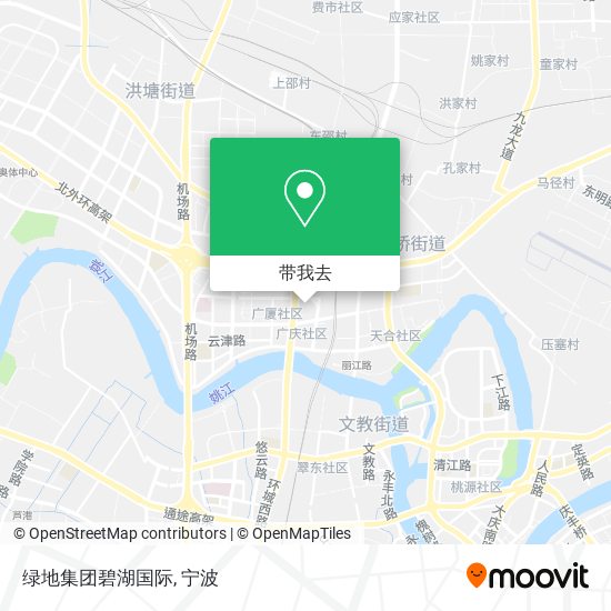 绿地集团碧湖国际地图