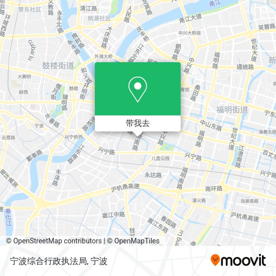 宁波综合行政执法局地图