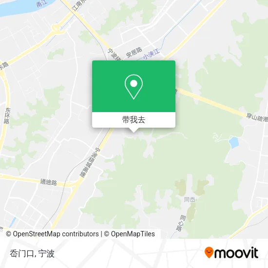 岙门口地图