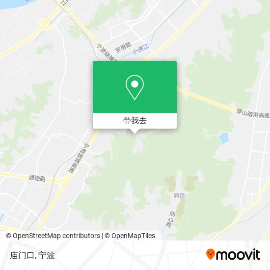 庙门口地图
