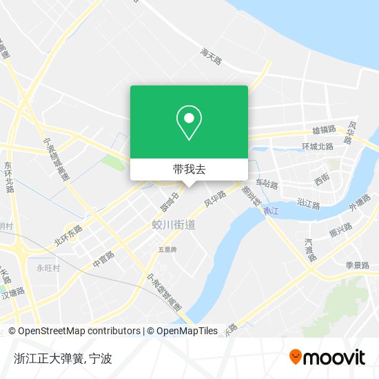 浙江正大弹簧地图