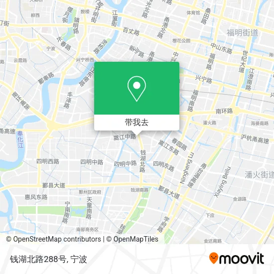 钱湖北路288号地图