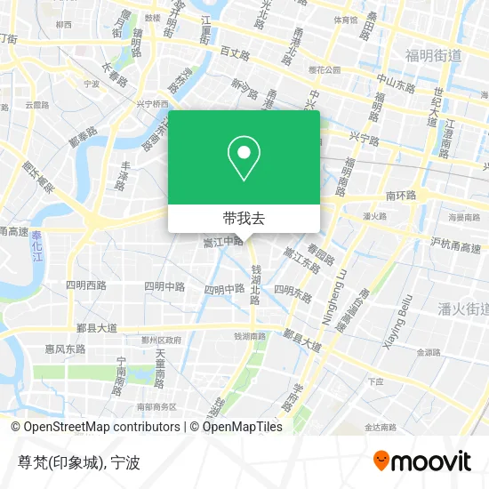 尊梵(印象城)地图