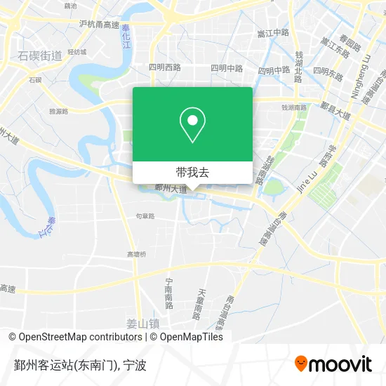 鄞州客运站(东南门)地图