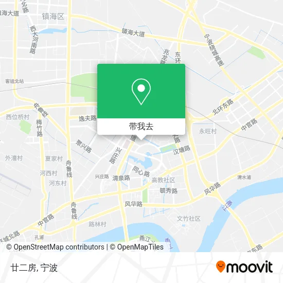 廿二房地图