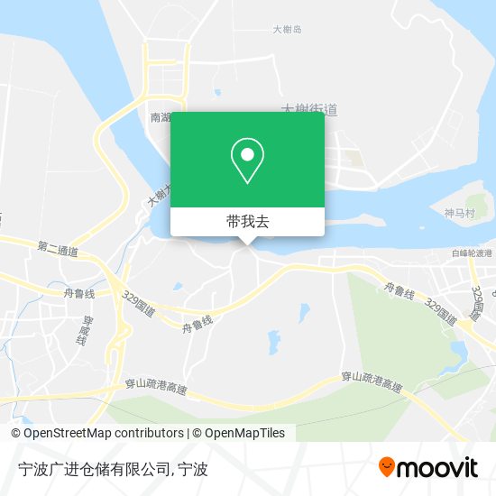 宁波广进仓储有限公司地图