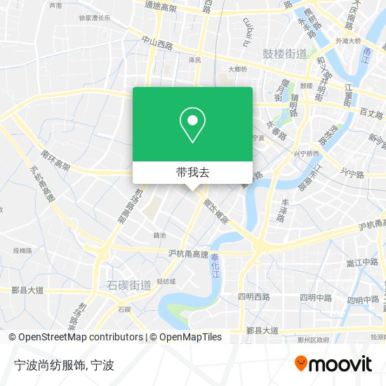 宁波尚纺服饰地图